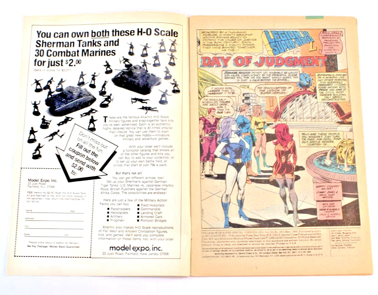 LEGION OF SUPER-HEROES #263 (MAY 1980, DC COMICS) — BRONZE AGE HERO ACTION!