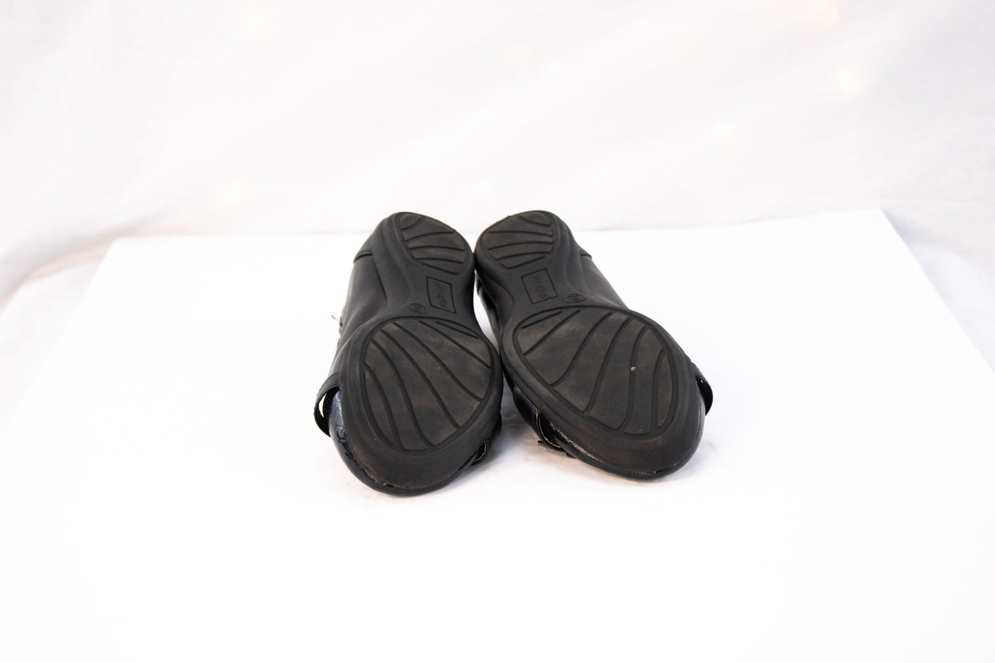 Sonoma Womens Black Ballet Flats Size 6 Memory Foam Comfort Shoes