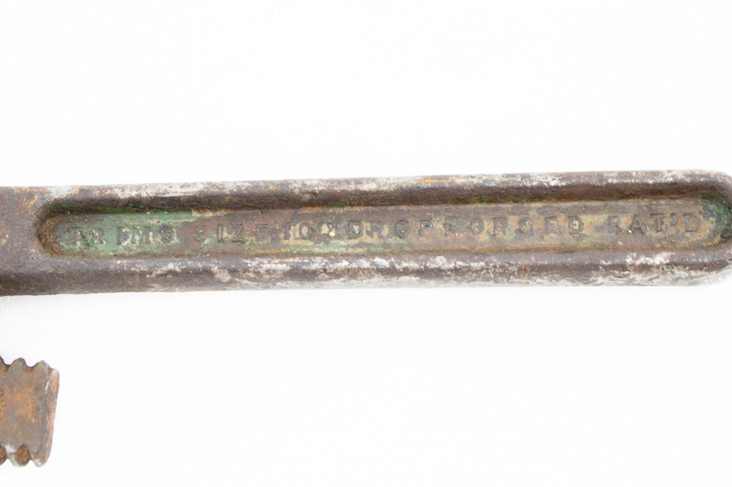 Vintage Hargrave 6" C Clamp & Trimo 10" Pipe Wrench USA Iron Tool Set Rust Patin