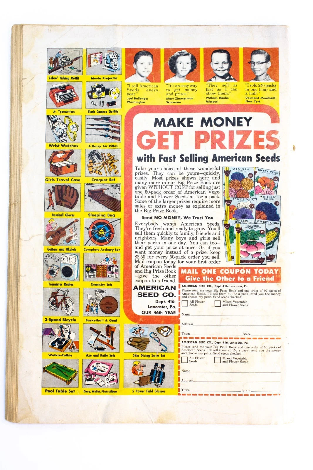 Lot of 4 Walt Disney Donald Duck & Junior Woodchucks Comics – Gold Key 1964–66