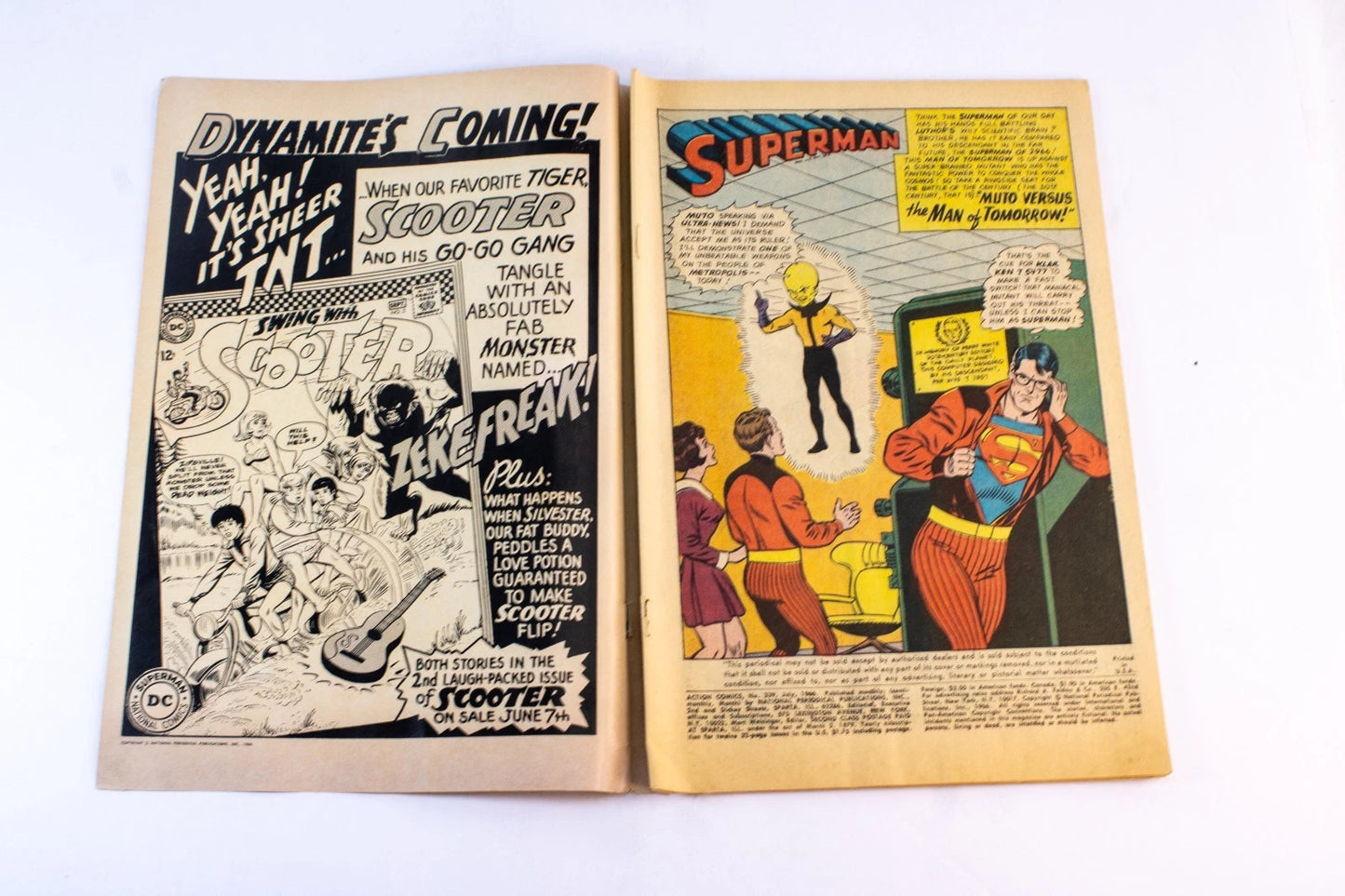 Action Comics #339 (July 1966, DC) – Brainiac’s Kryptonite Trap for Supergirl