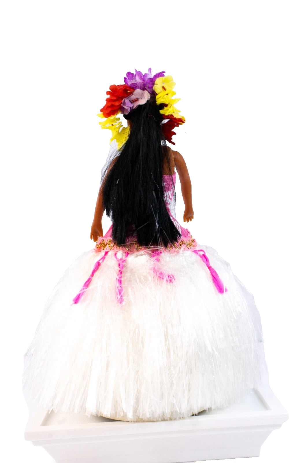 MY HAWAII 1998 HULA GIRL MUSICAL DANCING DOLL – PEARLY SHELLS – SOUND ACTIVATED