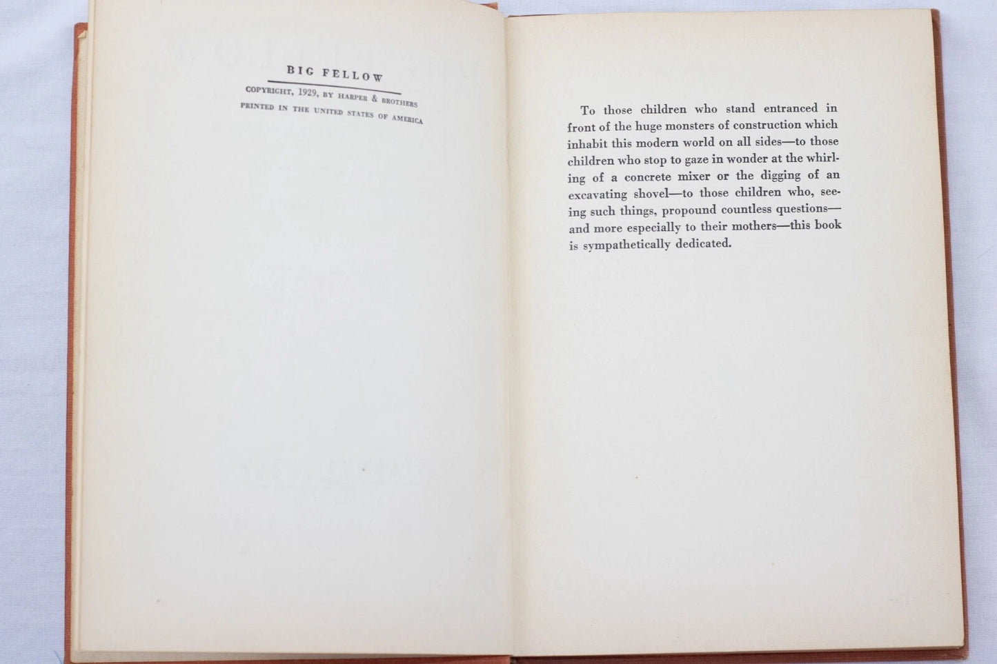 Big Fellow by Dorothy W. Baruch - Special Edition