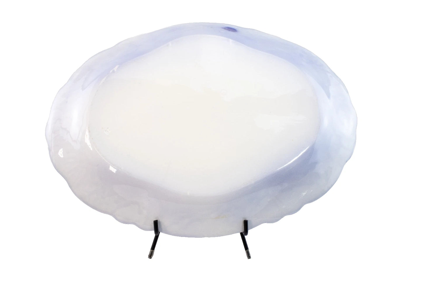 Antique W.H. Grindley “Atlantic” Flow Blue Oval Serving Platter – England, 1891-