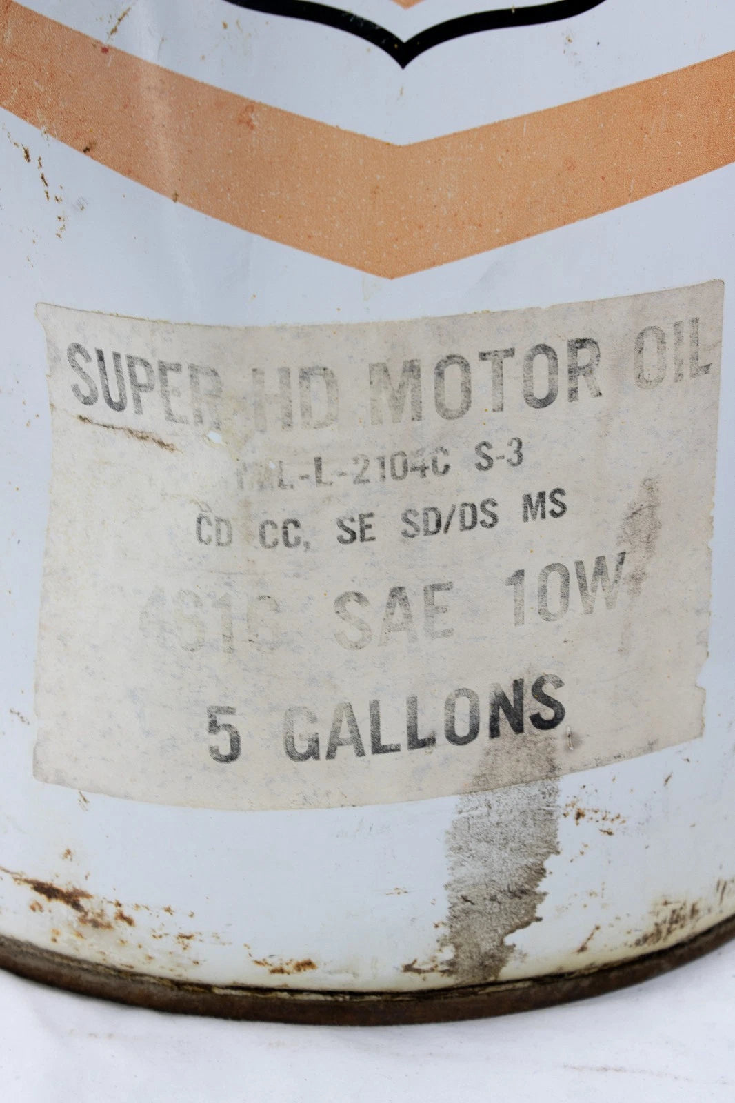 🛢️ VINTAGE PHILLIPS 66 SUPER HD MOTOR OIL CAN – 5 GAL – 1960s – RUSTIC PETROL