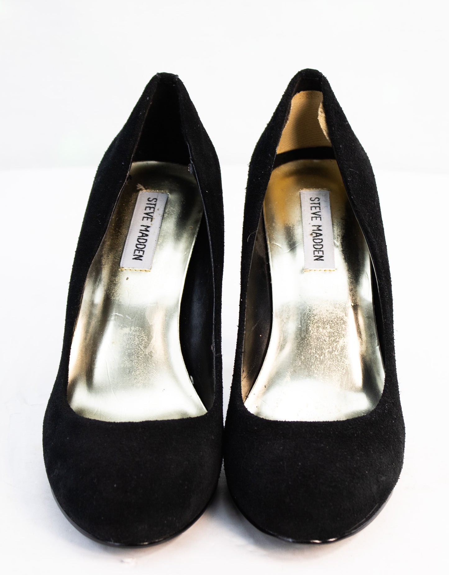 Steve Madden Black Suede Pumps | Women’s Size 8.5 | Classic Heels