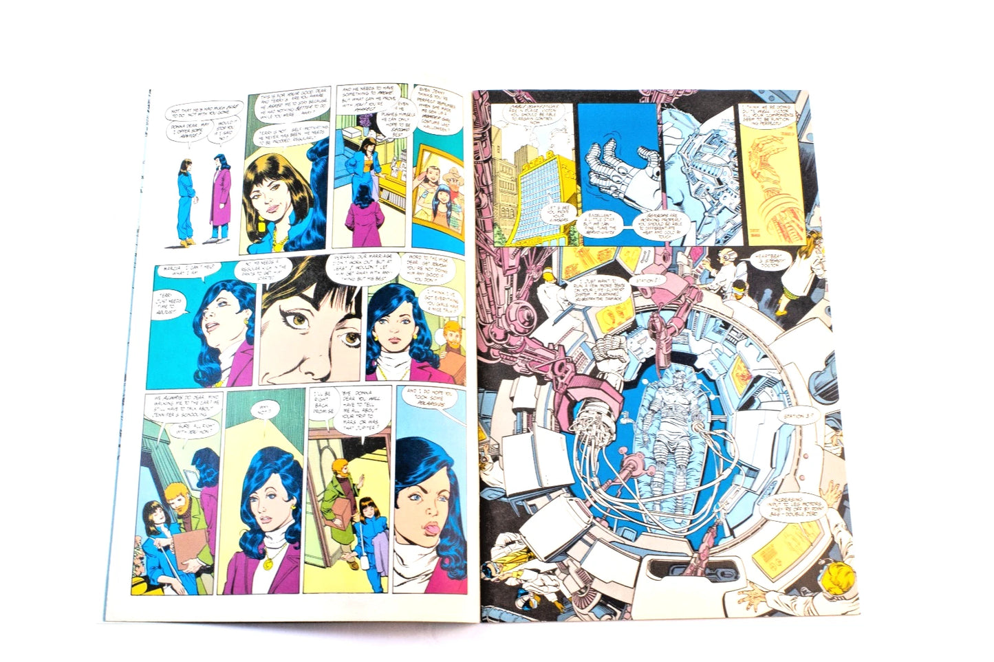 1989 DC The New Titans #55 Presenting Troia Wolfman Pérez Tanghal