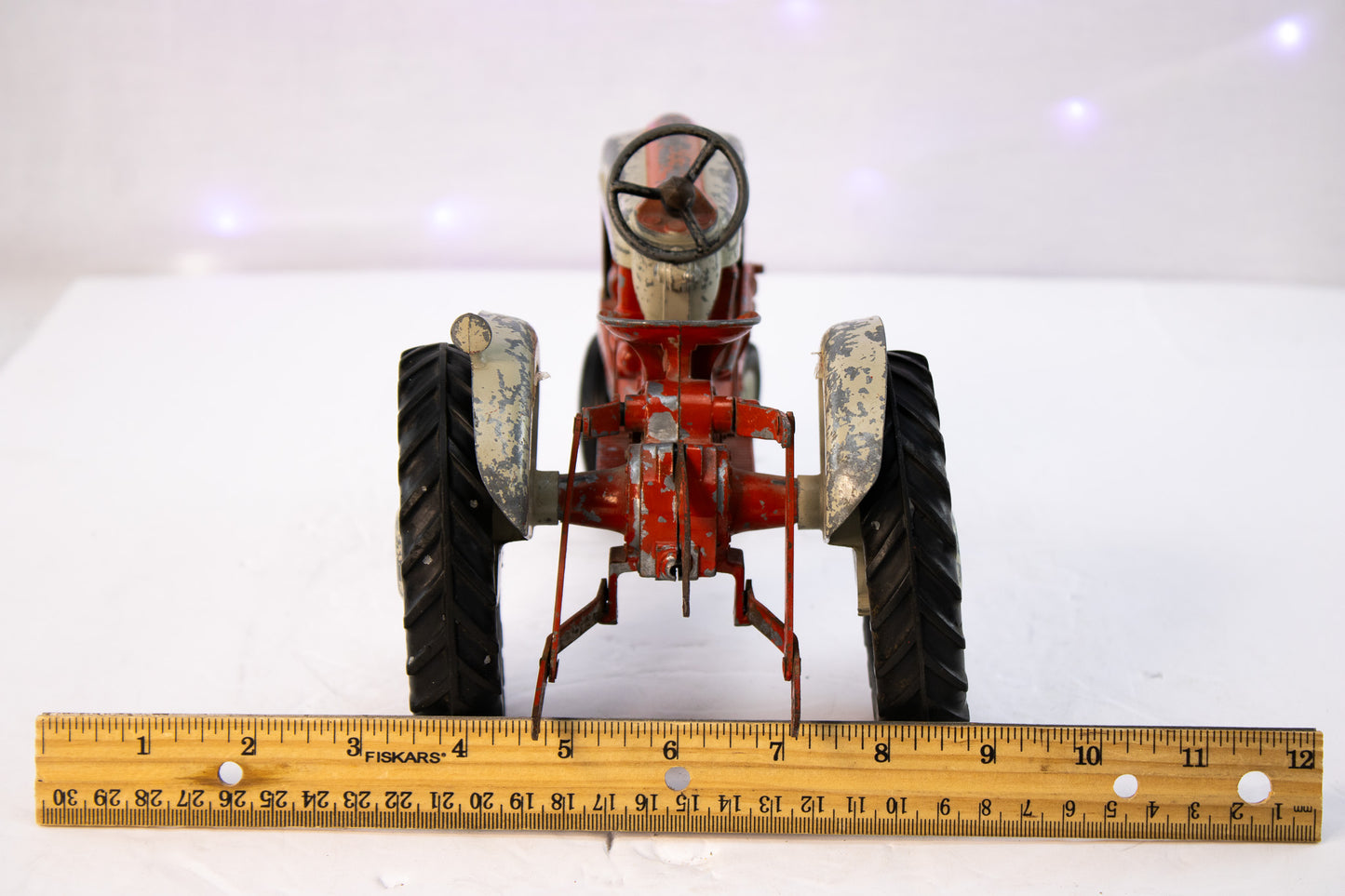 Vintage Hubley Cast Iron Ford Tractor Toy | 1940s Farm Collectible
