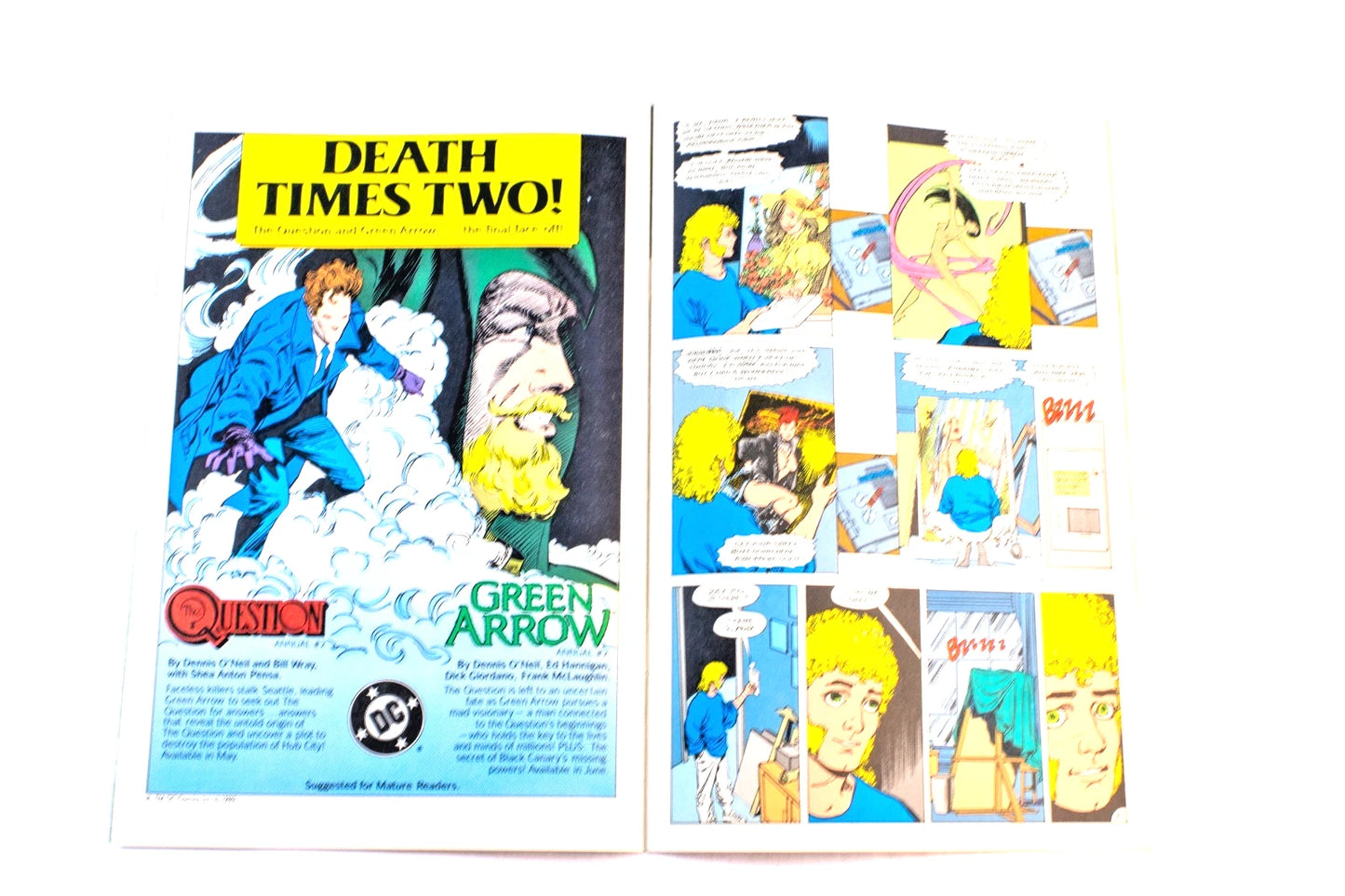 1989 DC The New Titans #55 Presenting Troia Wolfman Pérez Tanghal