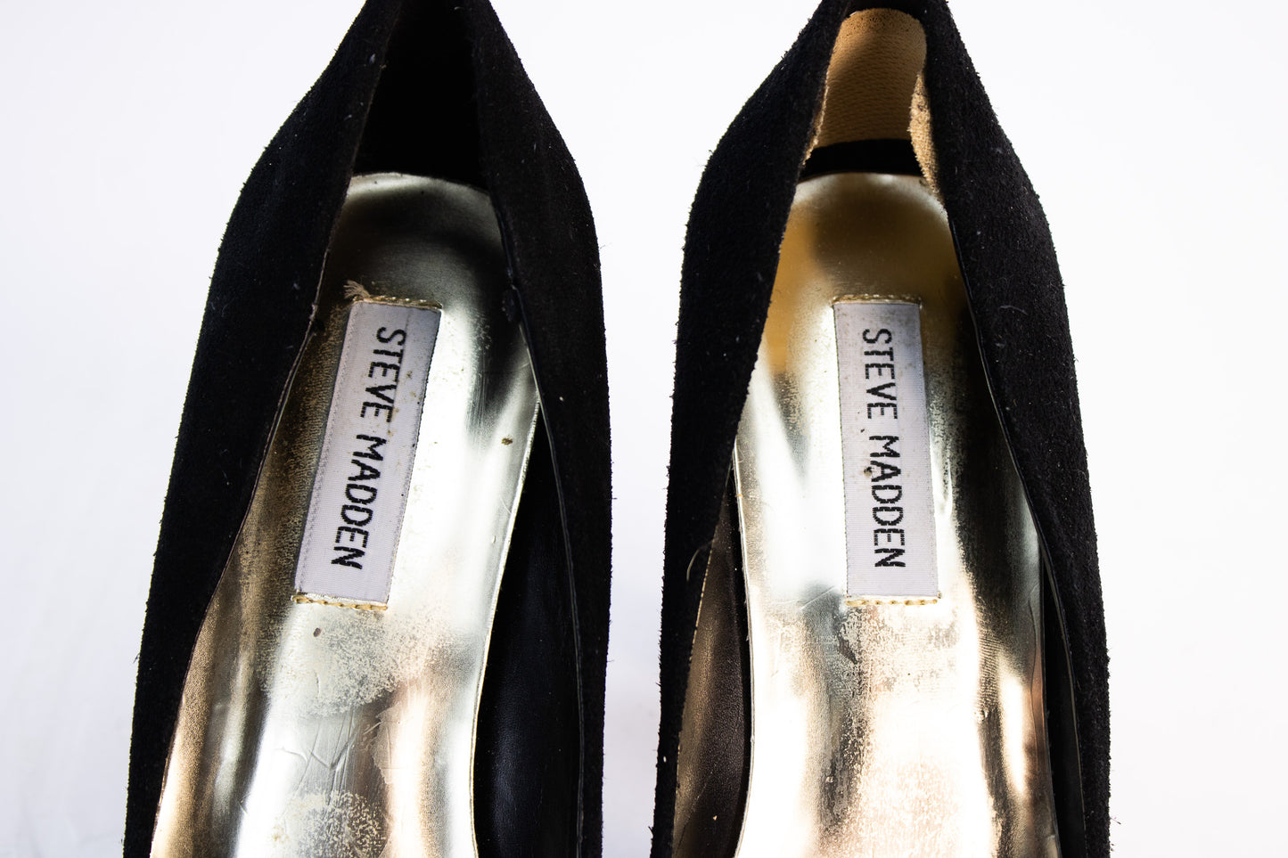 Steve Madden Black Suede Pumps | Women’s Size 8.5 | Classic Heels