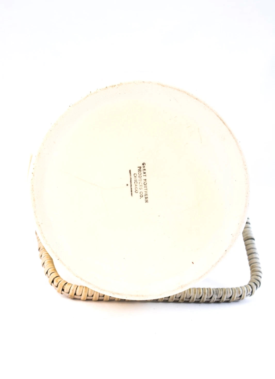 Great Northern Products Co Floral Ceramic Ice Bucket – Mid-Century Pink & Yellow