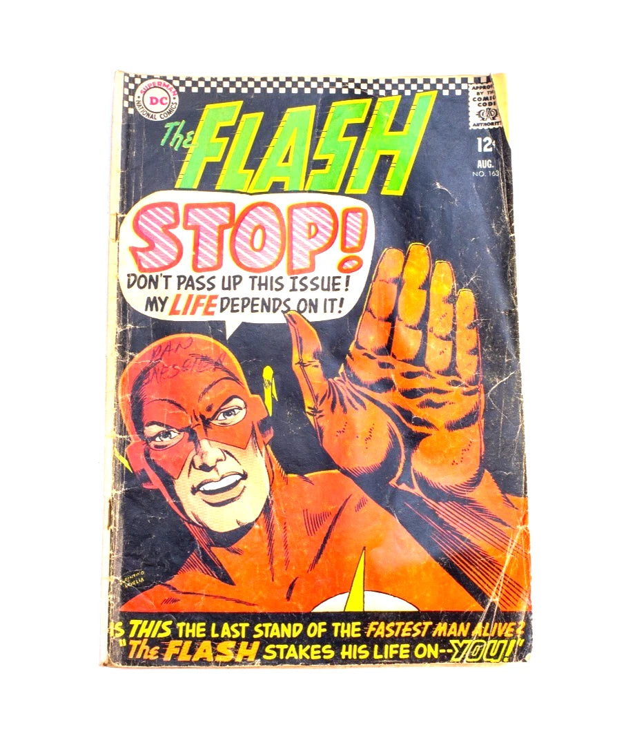 🔥 The Flash Comic Lot – #163 (Aug 1966) & #165 (Sept 1966) – DC Silver Age