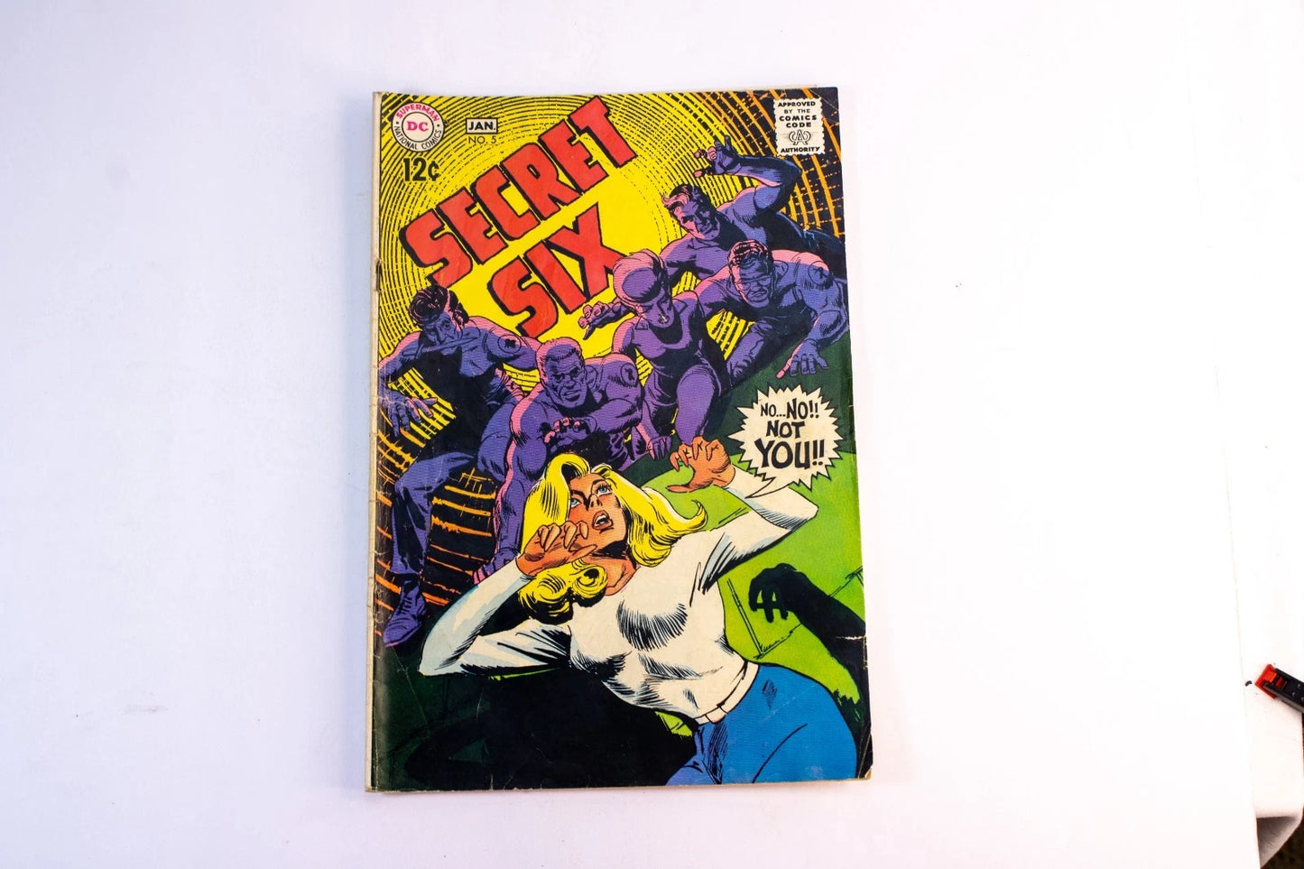 Secret Six #5 – DC Comics – Jan 1969 – Silver Age – “The Queen Without a Crown"