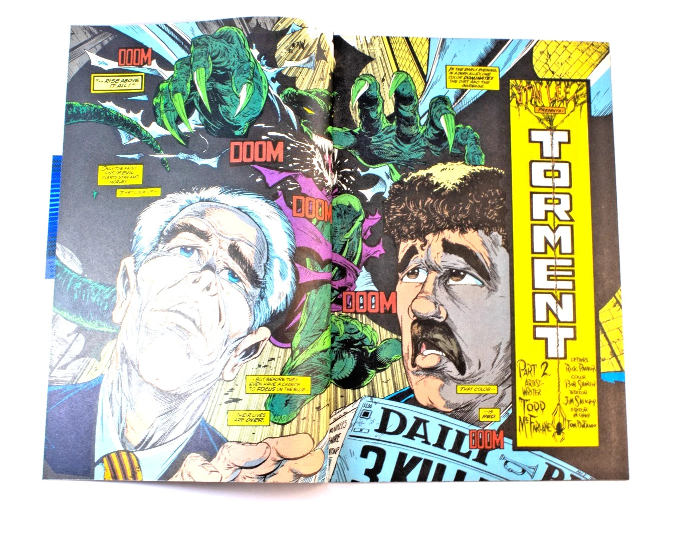 Spider-Man #2 (1990, Marvel) Torment Part 2 of 5 — “Blood Lust of the Lizard!”