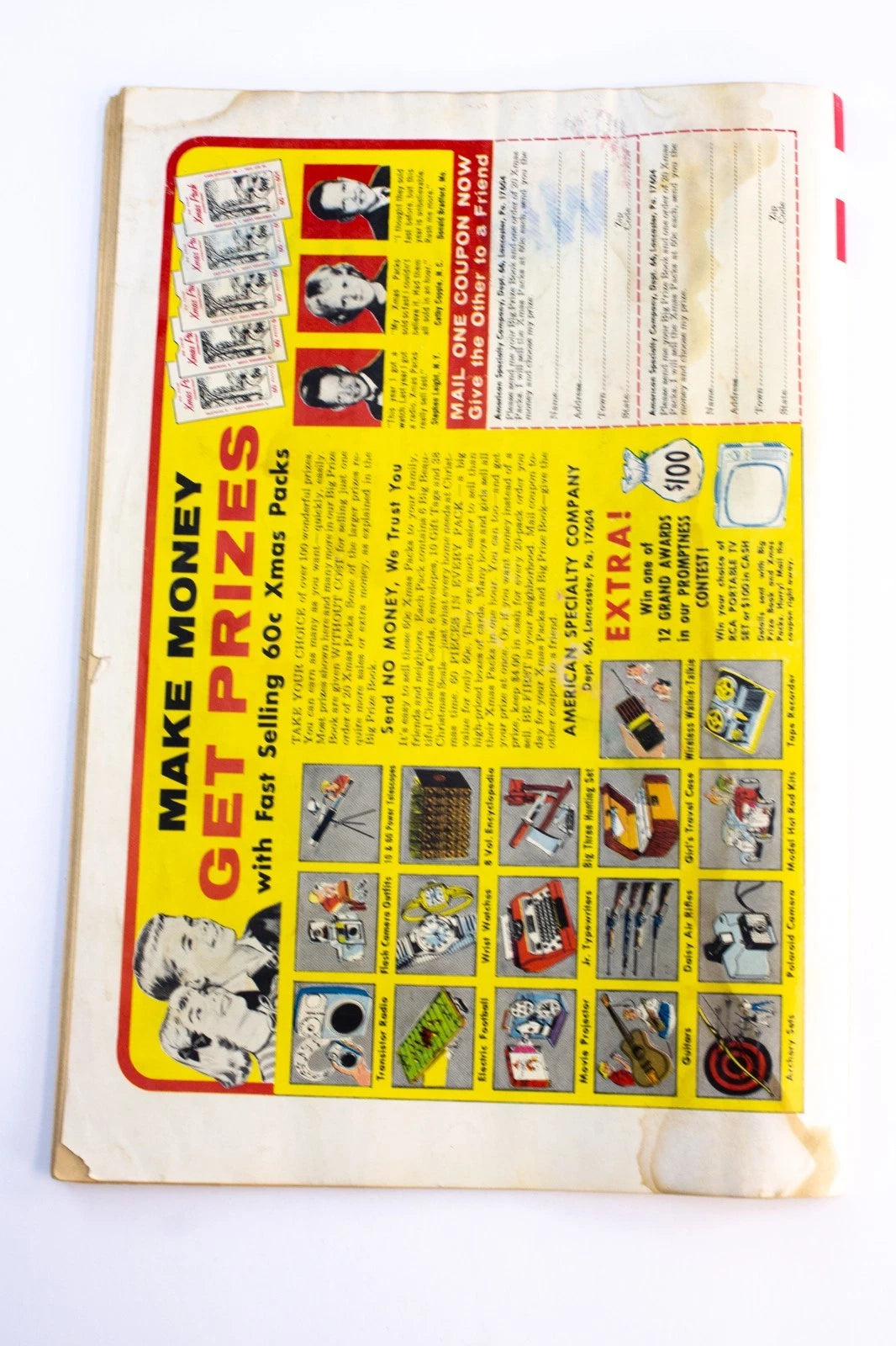 1966 Gold Key Donald Duck Comic #110 – The Hidden Frontier – Vintage Disney