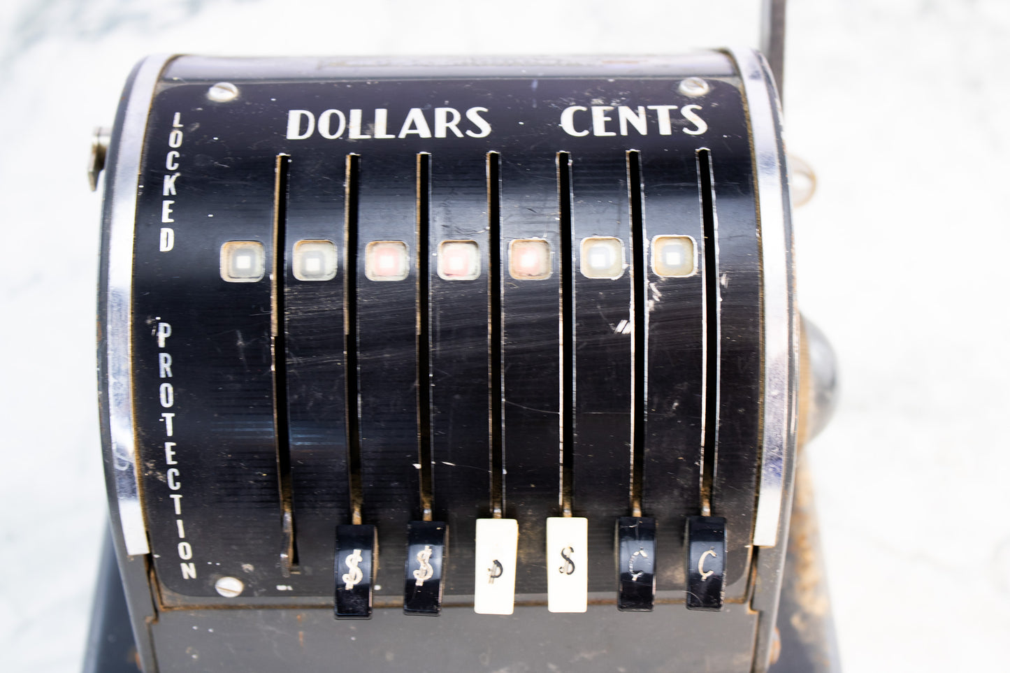 Vintage Paymaster X-900 Mechanical Price Calculator | Industrial Counter Machine