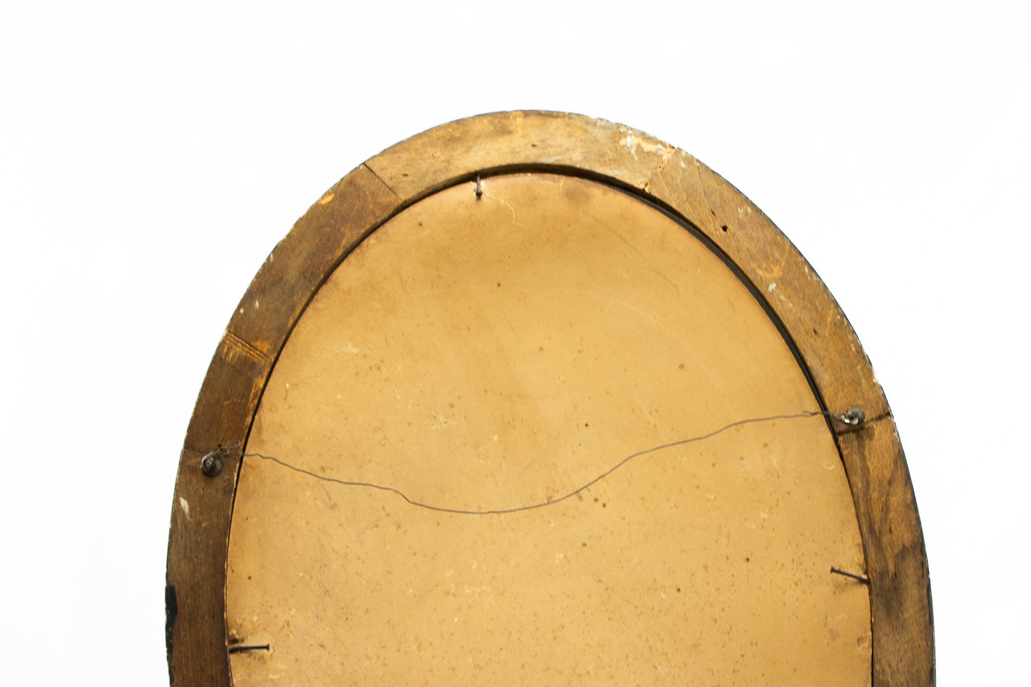 Antique World War I Soldier Portrait in Original Oval Frame (c. 1917–1919)