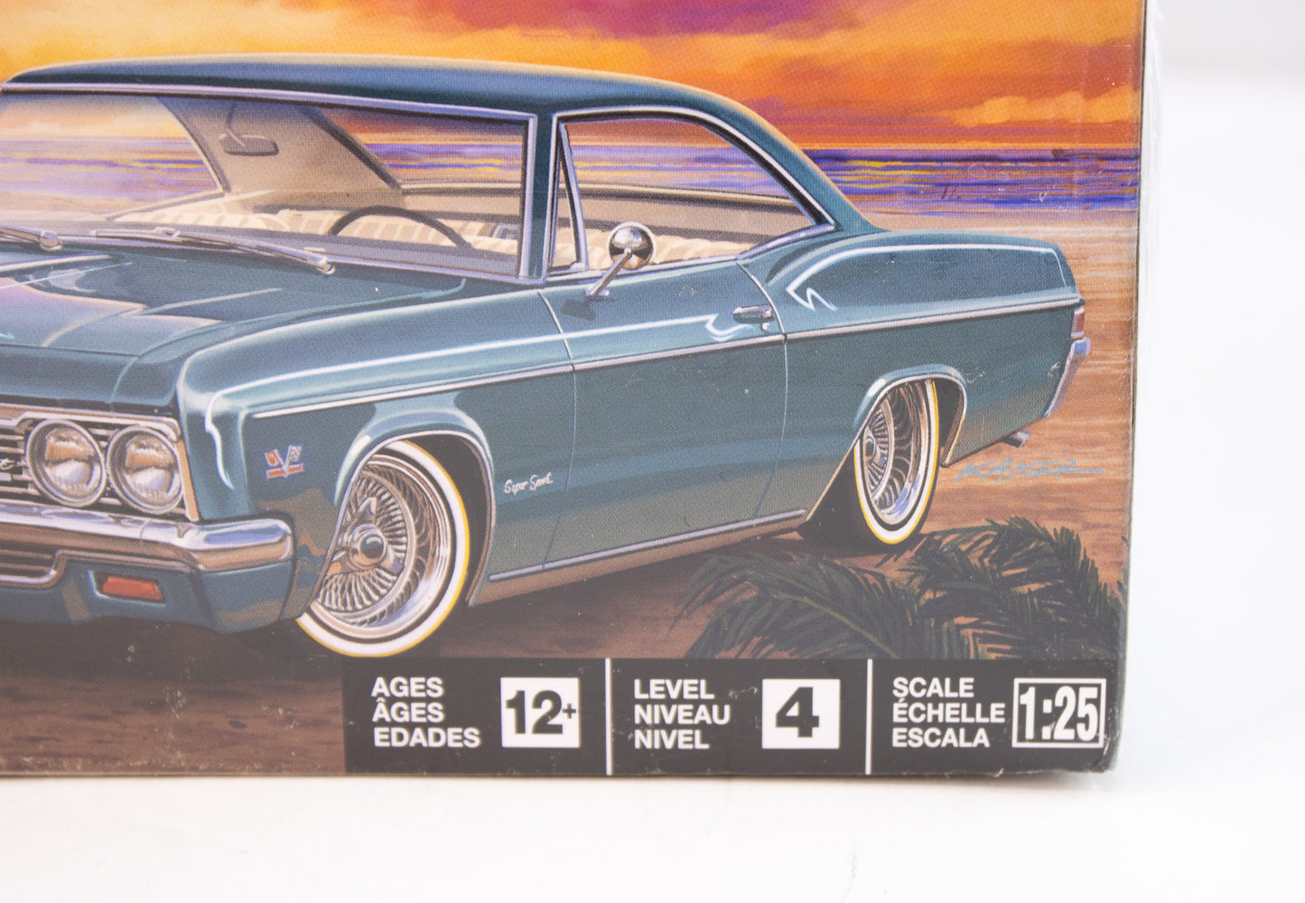 Vintage Revell ’66 Chevrolet Impala SS 396 Model Kit – 1:25 Scale – New in Box