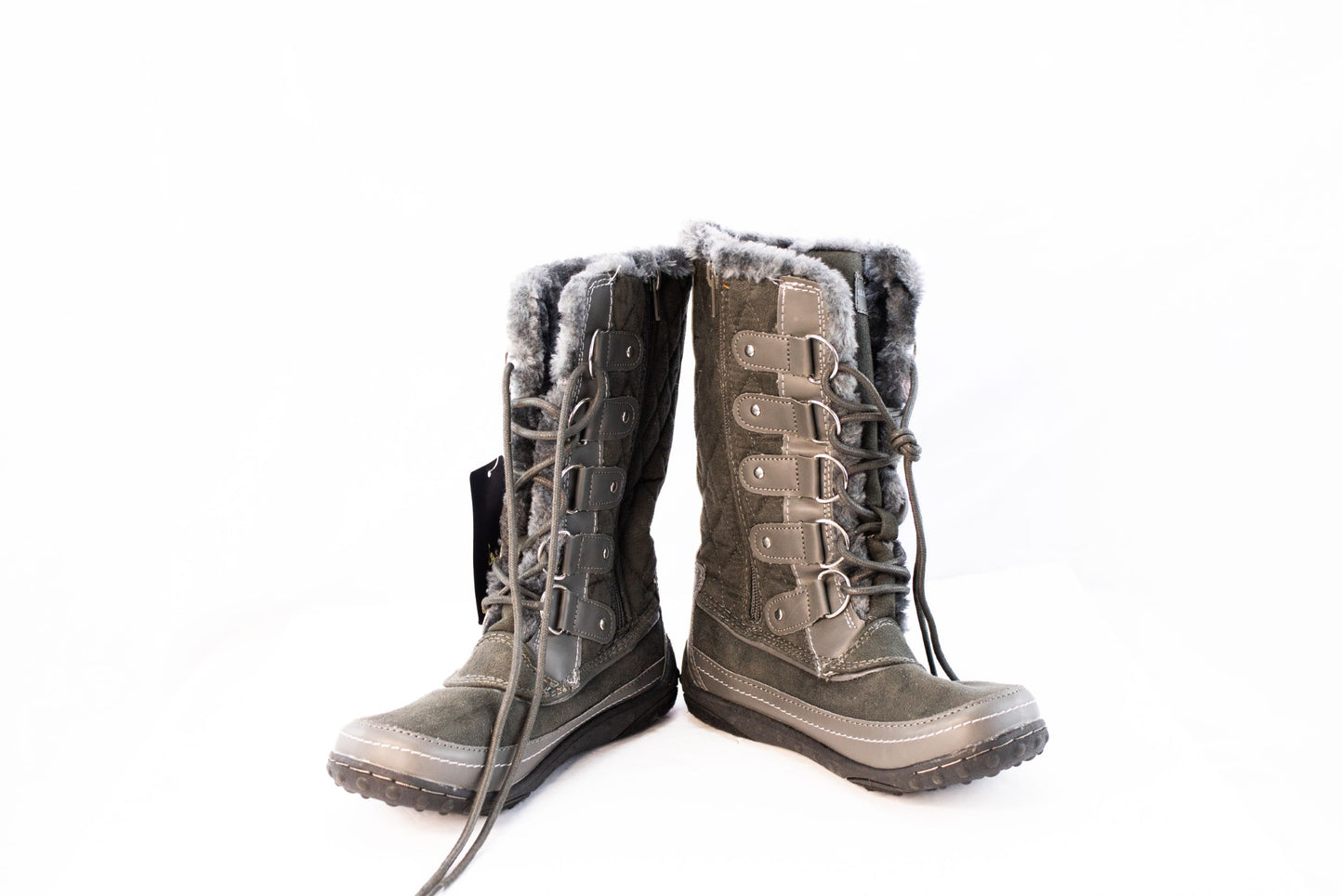 🥾 U.S. Polo Assn. Quilted Winter Boots – Women’s 6