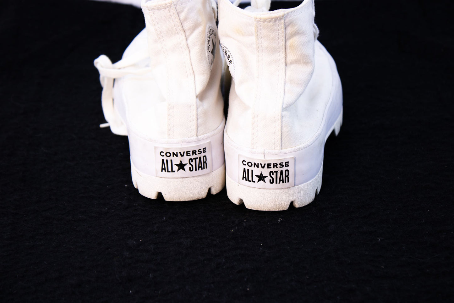 Converse Chuck Taylor All Star Lugged Hi White Womens 6 EU 36.5