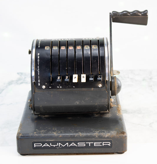 Vintage Paymaster X-900 Mechanical Price Calculator | Industrial Counter Machine