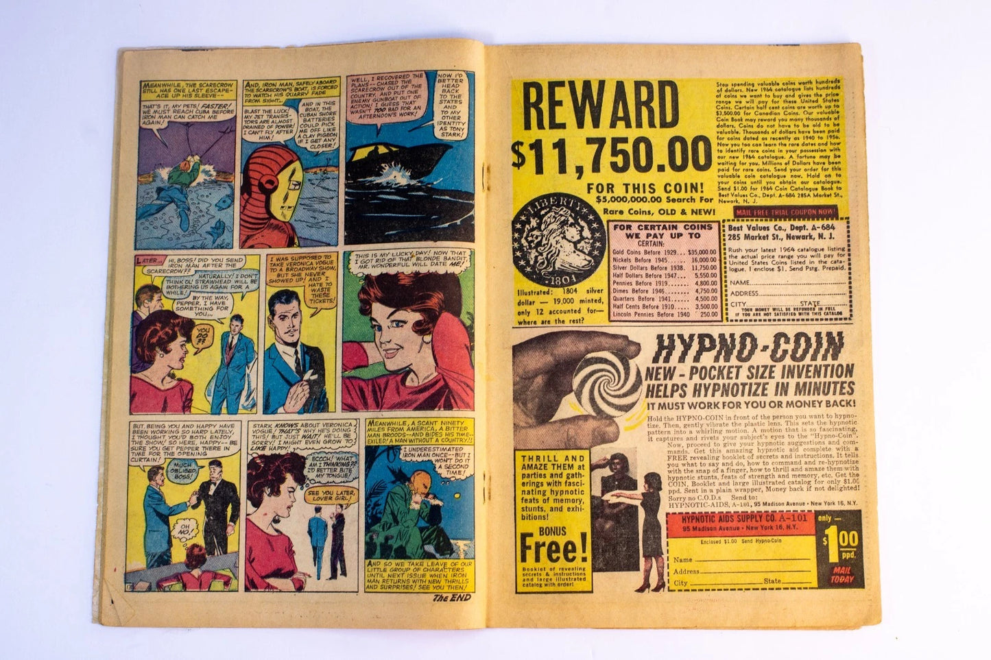 🔥 1964 Marvel Comics Tales of Suspense No. 51 – Iron Man vs. The Scarecrow! –