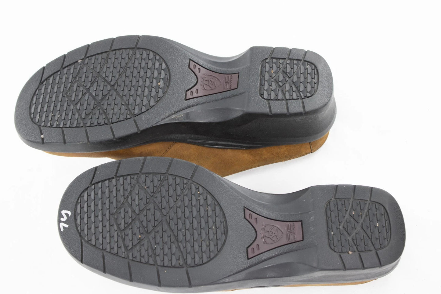 Ariat Leather Mule Clogs | Women's Size 10B | Brown Western Slip-Ons with Tassel