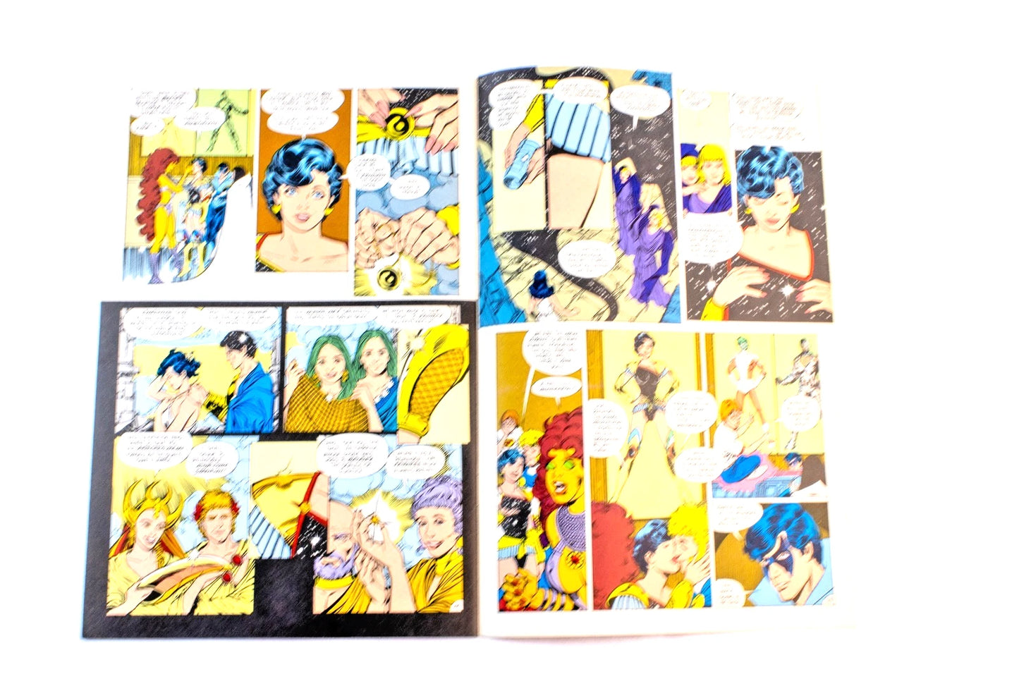 1989 DC The New Titans #55 Presenting Troia Wolfman Pérez Tanghal