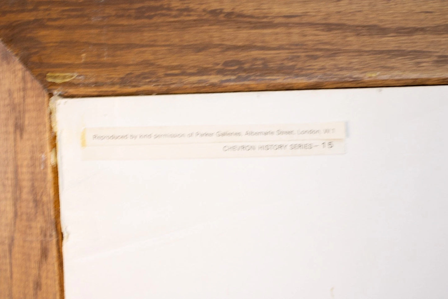 “CHARGE OF THE LIGHT BRIGADE” – CHEVRON HISTORY SERIES NO. 15 – FRAMED MILITARY