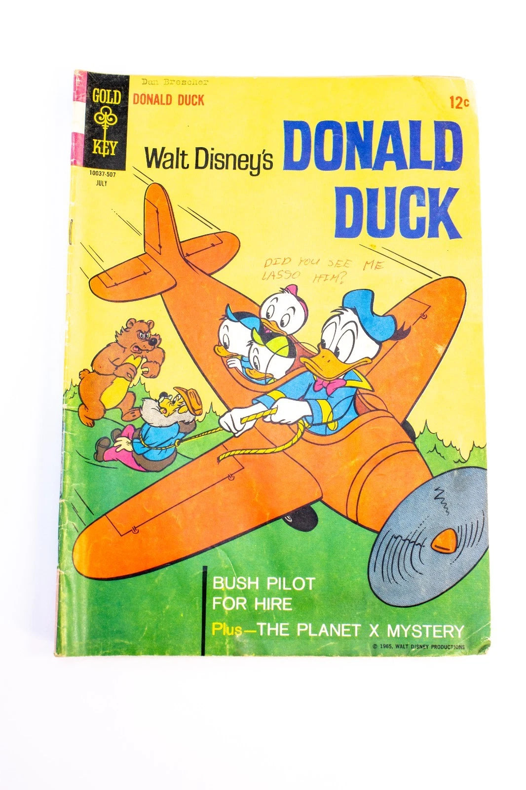 Lot of 4 Walt Disney Donald Duck & Junior Woodchucks Comics – Gold Key 1964–66