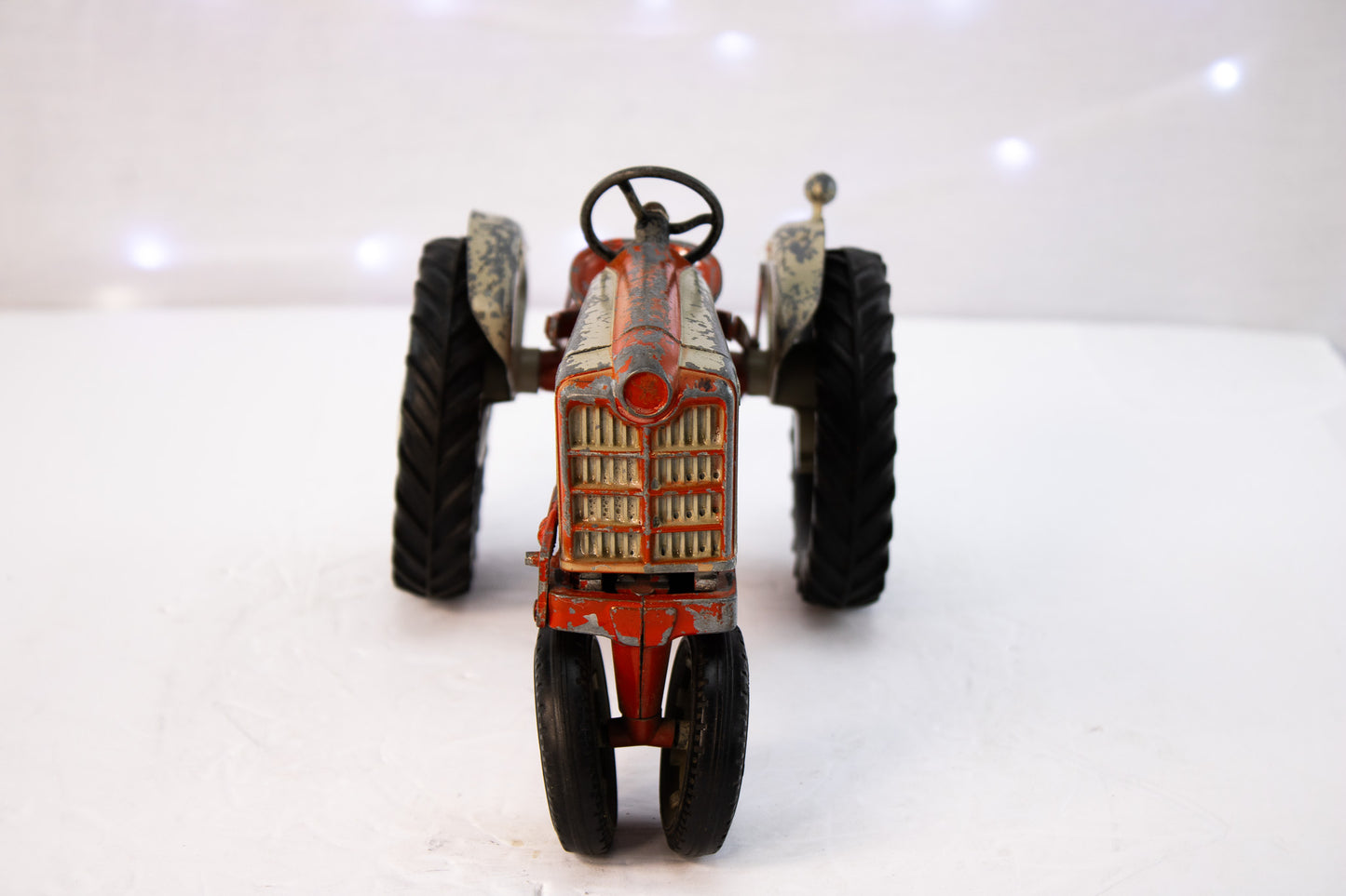 Vintage Hubley Cast Iron Ford Tractor Toy | 1940s Farm Collectible