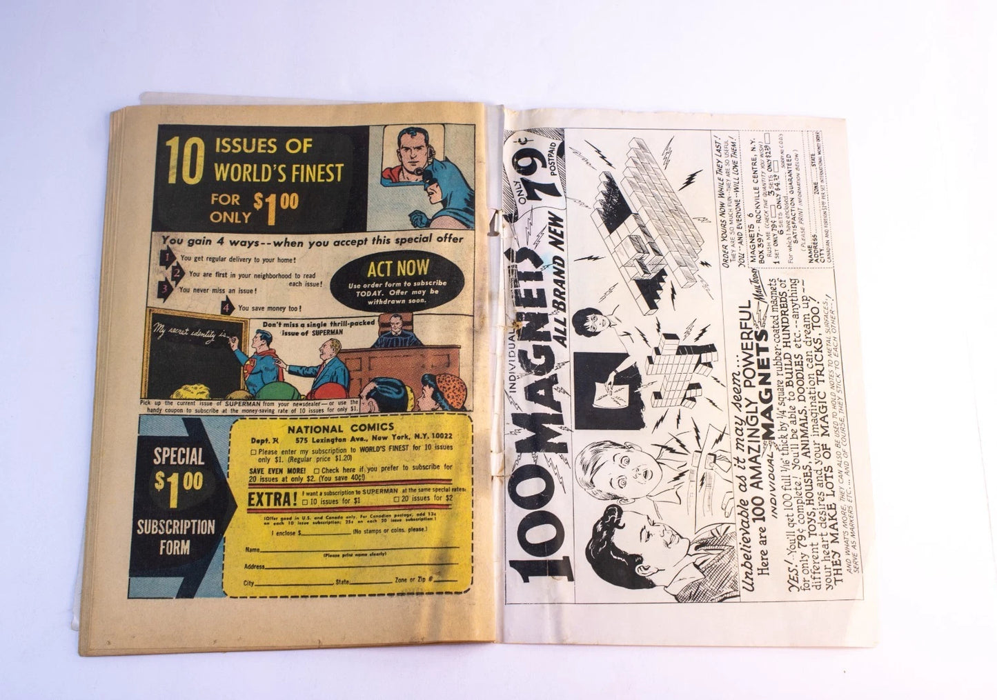 🔥 3-Issue Lot – World’s Finest Comics #147 (1965), #150 (1965), #157 (1966)