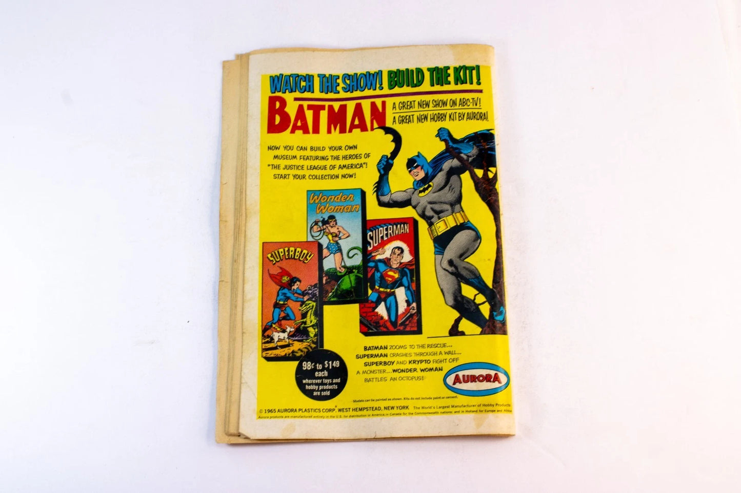 Action Comics #337 (1966, DC) Superman “From Riches to Rags!” + Supergirl Backup