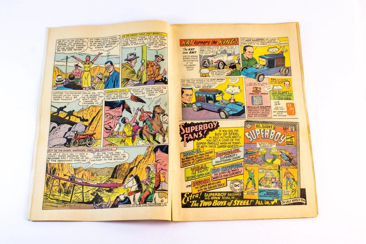 Action Comics #337 (1966, DC) Superman “From Riches to Rags!” + Supergirl Backup