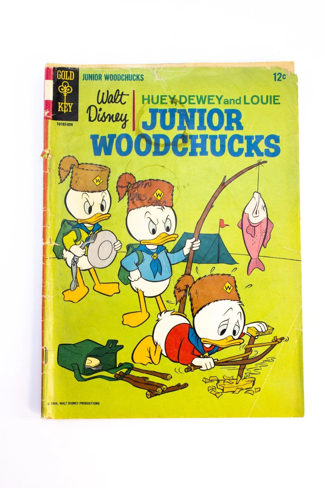 Lot of 3 Walt Disney Dell & Gold Key Comics – Donald Duck & Nephews – 1961–66 Vi