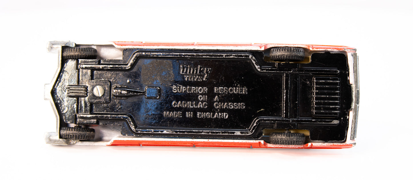 Vintage Dinky Toys Ambulance – Superior Rescuer on Cadillac Chassis, England