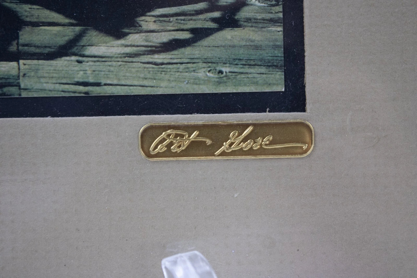 Vintage Pat Rose Foil Art Print | Rustic Lantern & Kettle Still Life