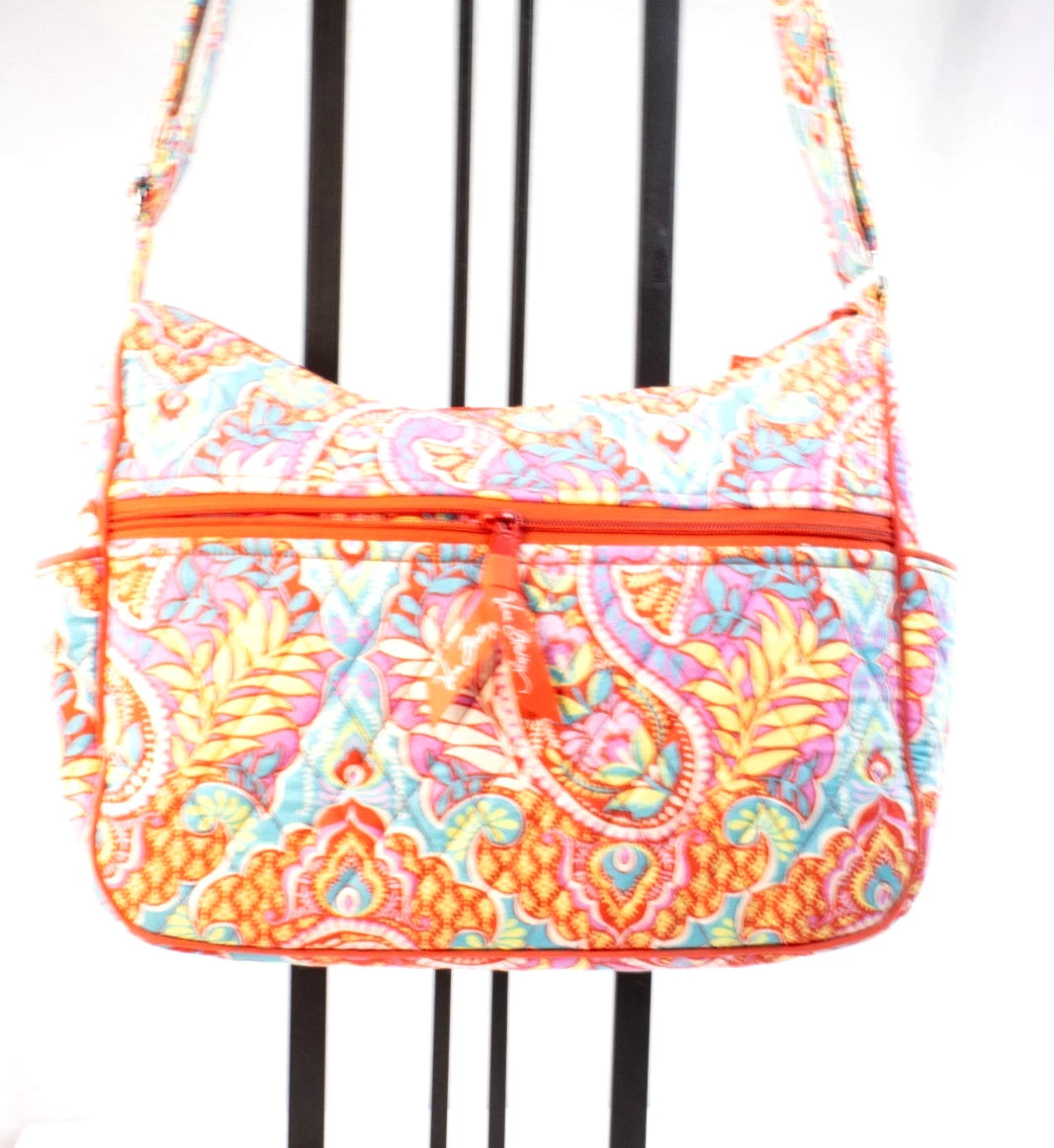 Vera Bradley “Tutti Frutti” Quilted Crossbody Shoulder Bag