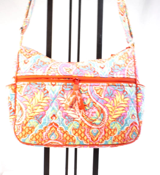 Vera Bradley “Tutti Frutti” Quilted Crossbody Shoulder Bag