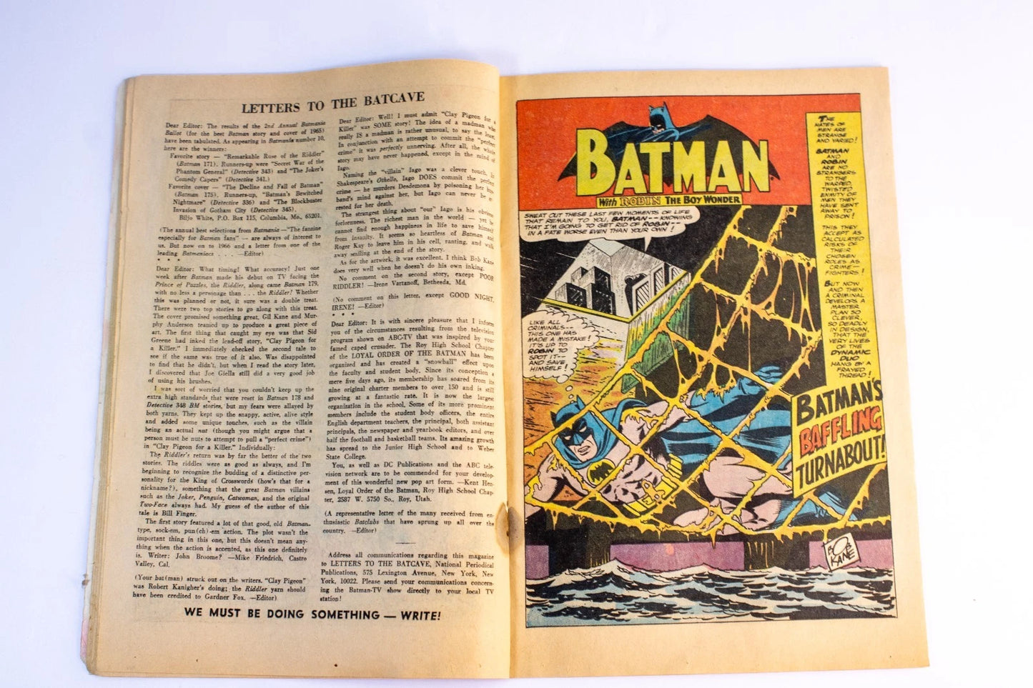 🔥 Batman #183 (Aug 1966, DC Comics) • Silver Age • Iconic "Lazy Batman TV Cover