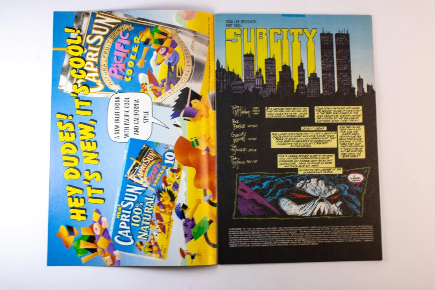 Vintage Spider-Man Comic #14 (1991) – Sub-City Part 2 of 2 – Todd McFarlane