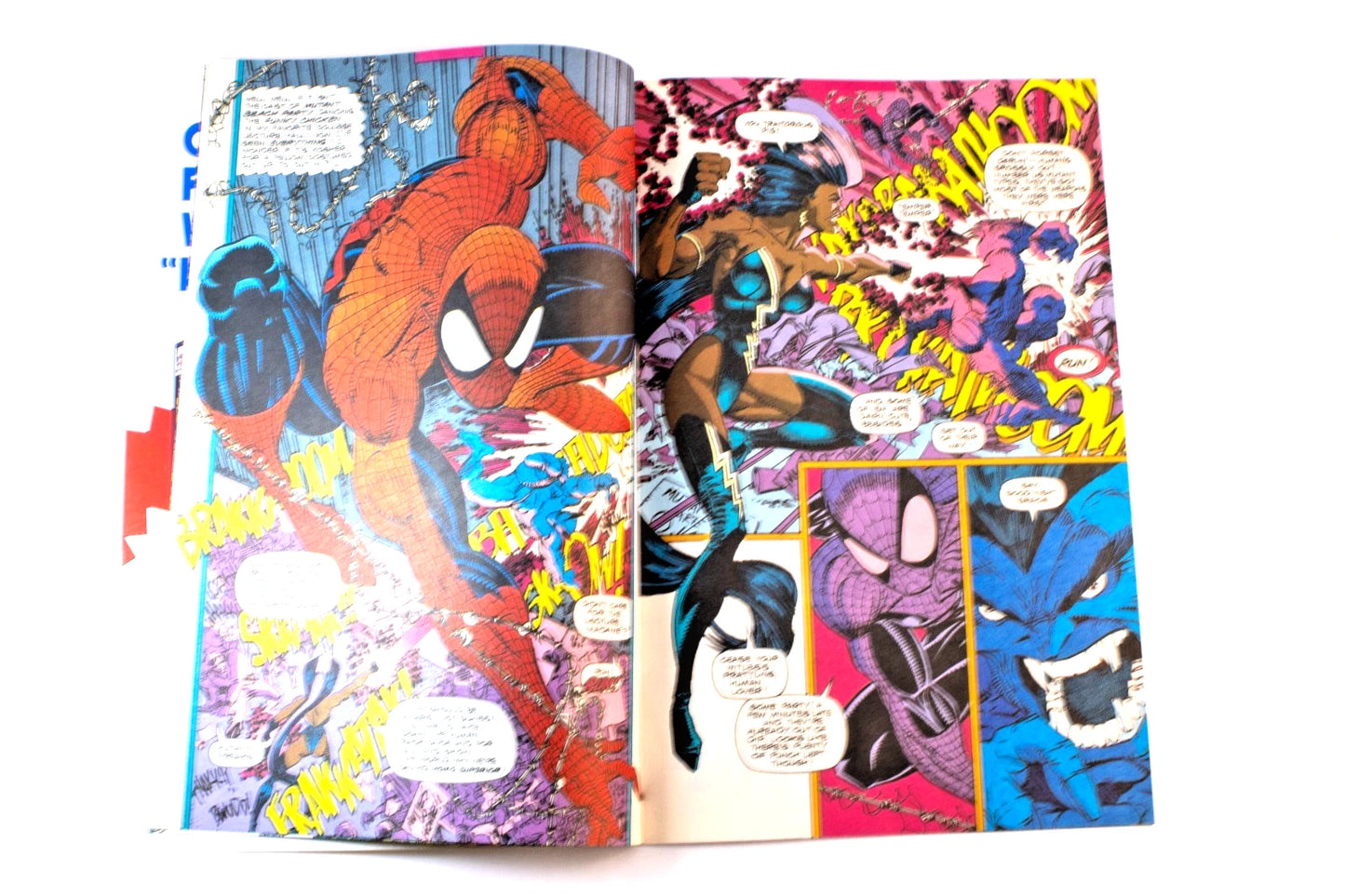 🔥 Marvel Comics Spider-Man #15 (1991) — X-Men’s Beast Crossover — The Mutant