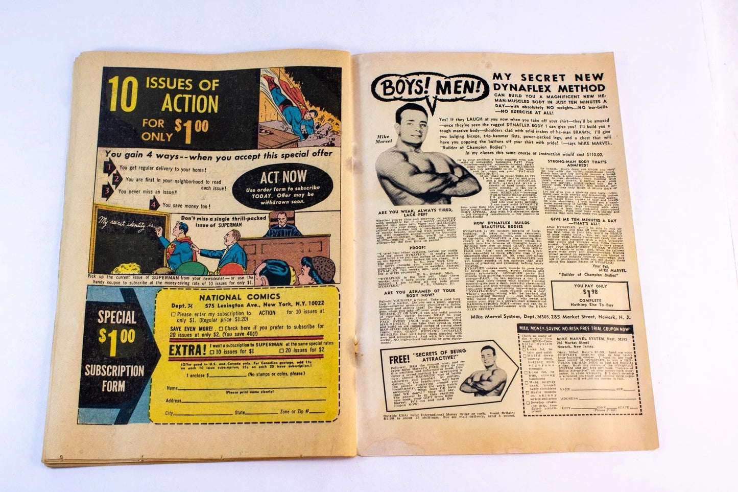 1965 Action Comics #325 – The Skyscraper Superman! – DC Silver Age Comic 12¢