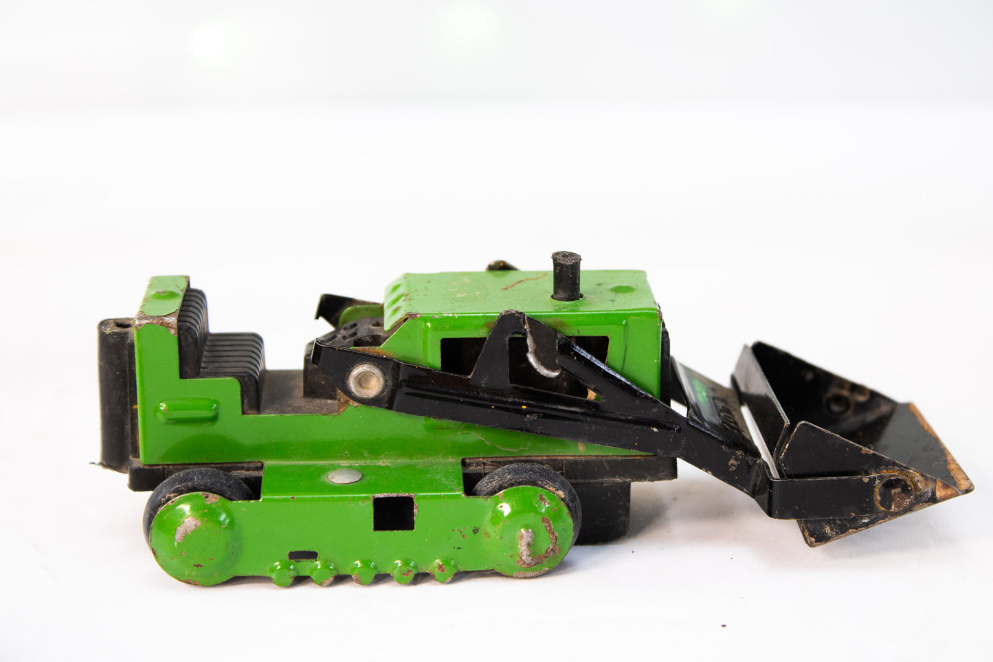 Vintage Construction Toy Lot | Bulldozers & Crawlers | Mixed Die-Cast Vehicles