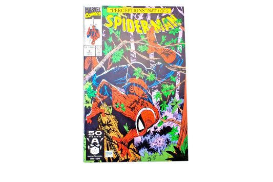 🕷️ Vintage Marvel Comic Book – Spider-Man Vol. 1 #8 – Perceptions Part 1 of 5