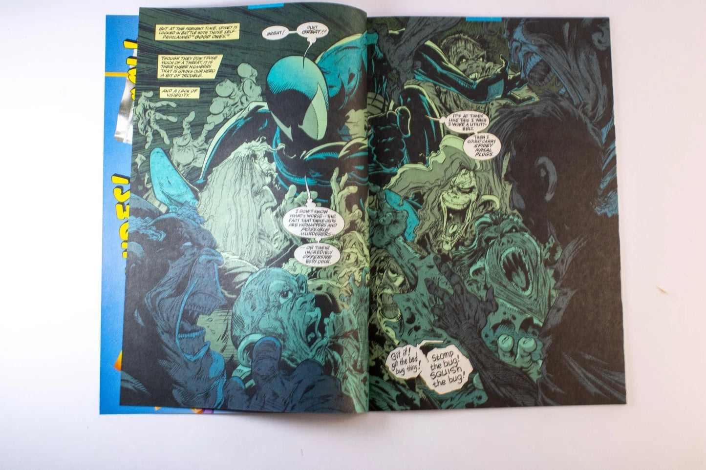 Vintage Spider-Man Comic #14 (1991) – Sub-City Part 2 of 2 – Todd McFarlane