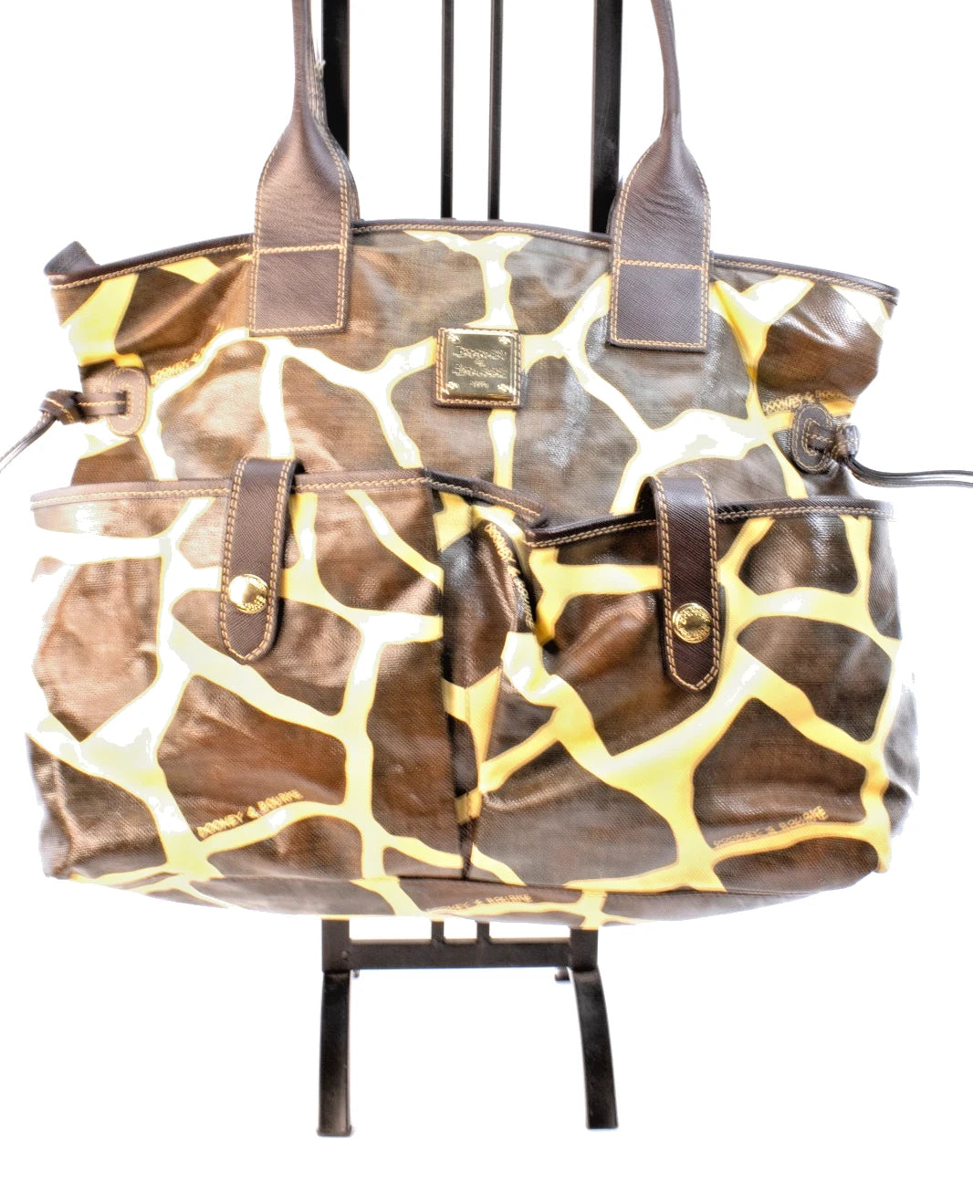 Dooney & Bourke Giraffe Print Large Tote Bag