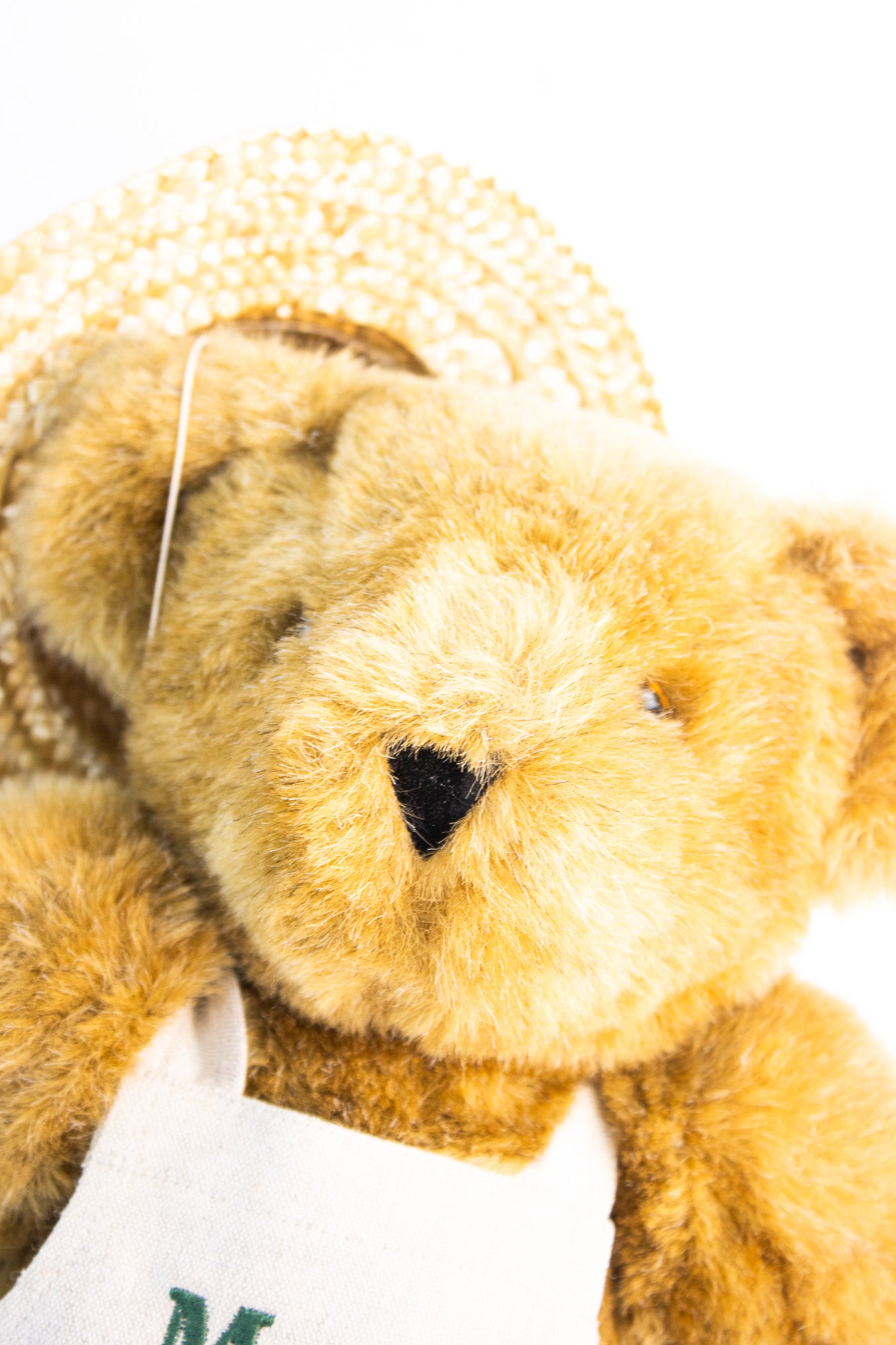 Vintage “Mom” Teddy Bear – Garden Theme Plush w/ Apron & Watering Can