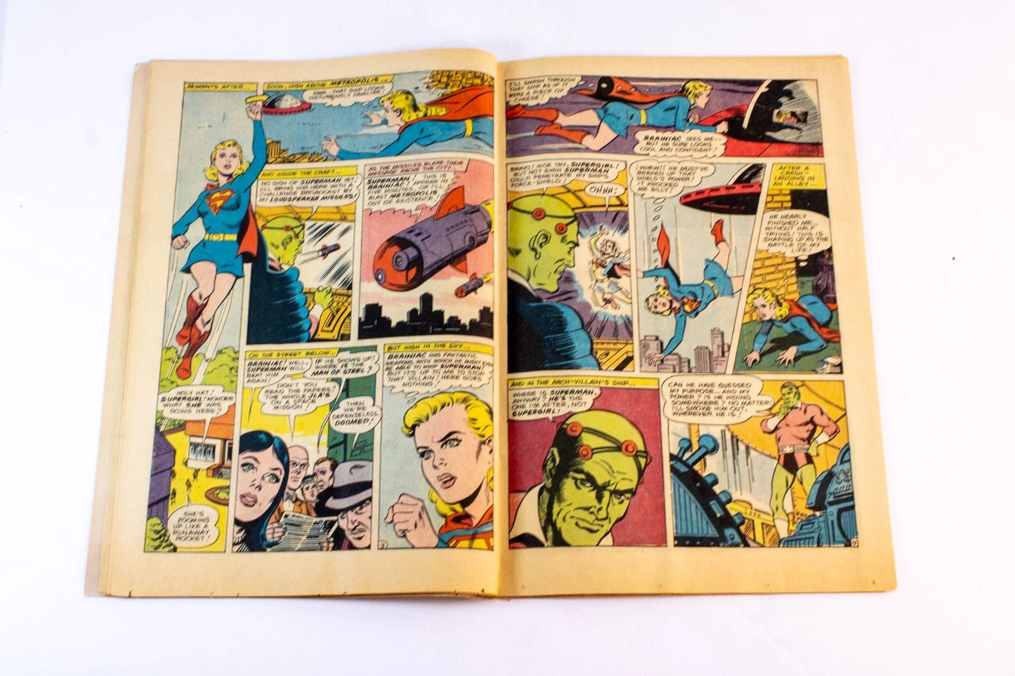 Action Comics #339 (July 1966, DC) – Brainiac’s Kryptonite Trap for Supergirl