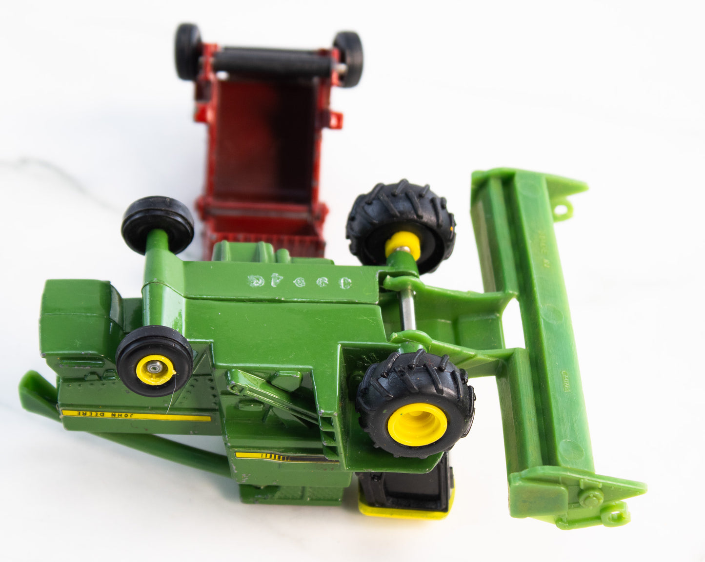John Deere Combine Toy International Harvester 540 Baler Farm Toy Lot